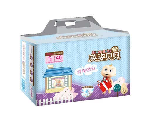 英姿貝貝環(huán)抱貼身紙尿褲S