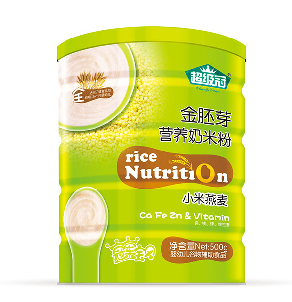 超級(jí)冠小米燕麥營養(yǎng)奶米粉500克