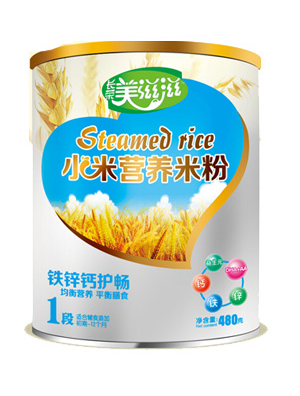 美滋滋鐵鋅鈣護暢小米營養(yǎng)米粉